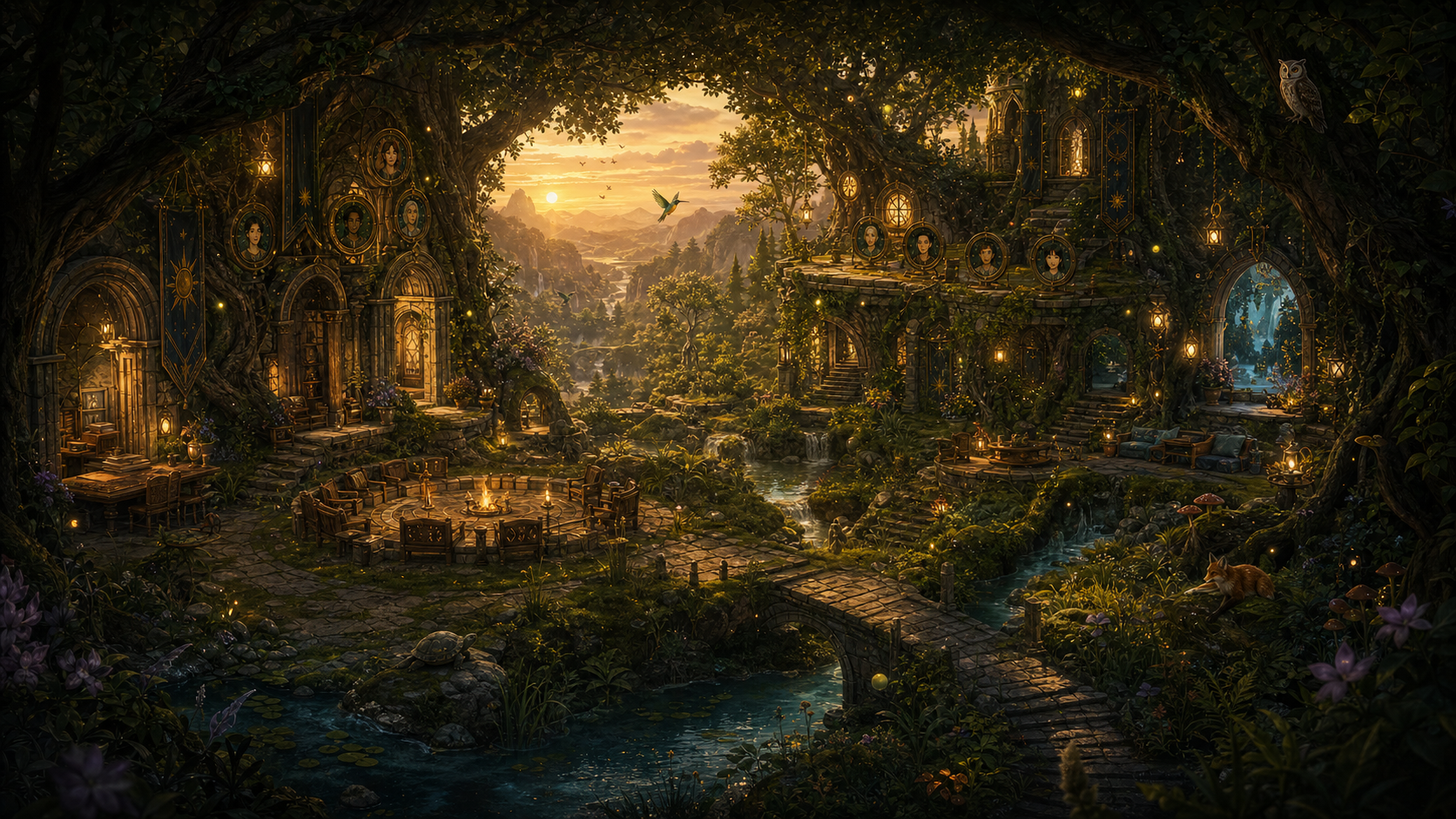 Grove reference Scene