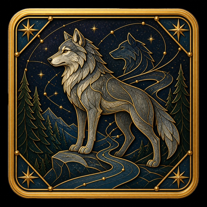 Gray Wolf card artwork