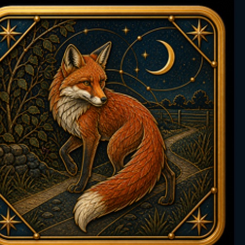 Red Fox card artwork