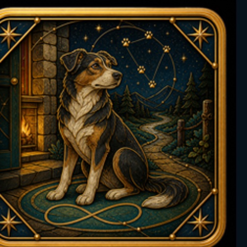 Domestic Dog card artwork
