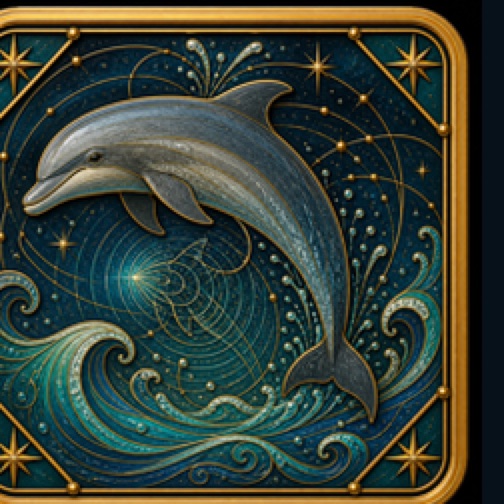 Common Bottlenose Dolphin card artwork