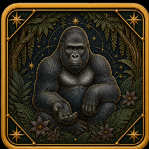 Western Gorilla card artwork