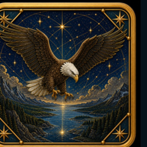 Bald Eagle card artwork