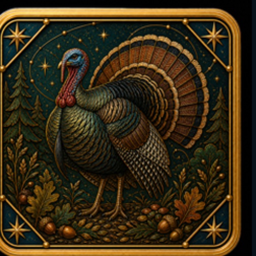 Wild Turkey card artwork
