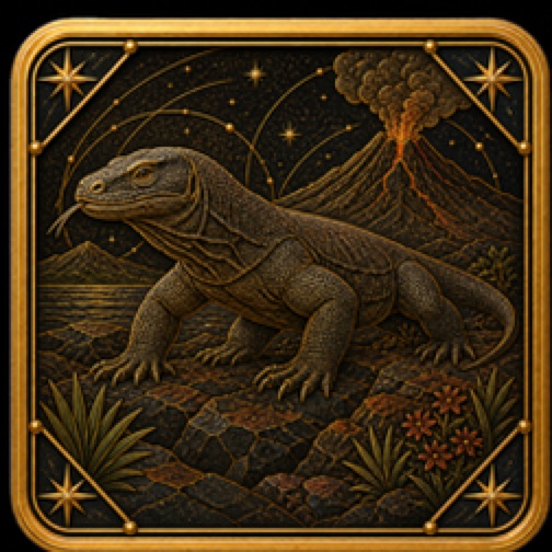 Komodo Dragon card artwork