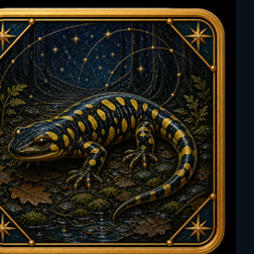 Tiger Salamander card artwork