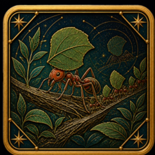 Leafcutter Ant card artwork