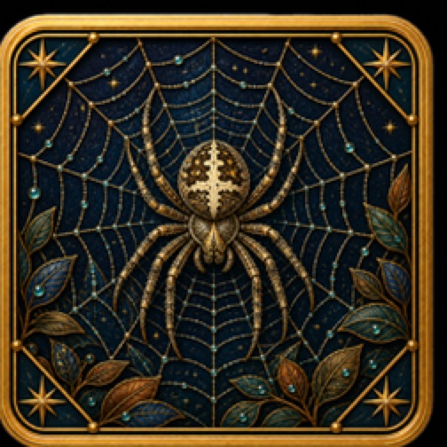 Cross Orbweaver card artwork