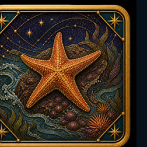 Ochre Sea Star card artwork