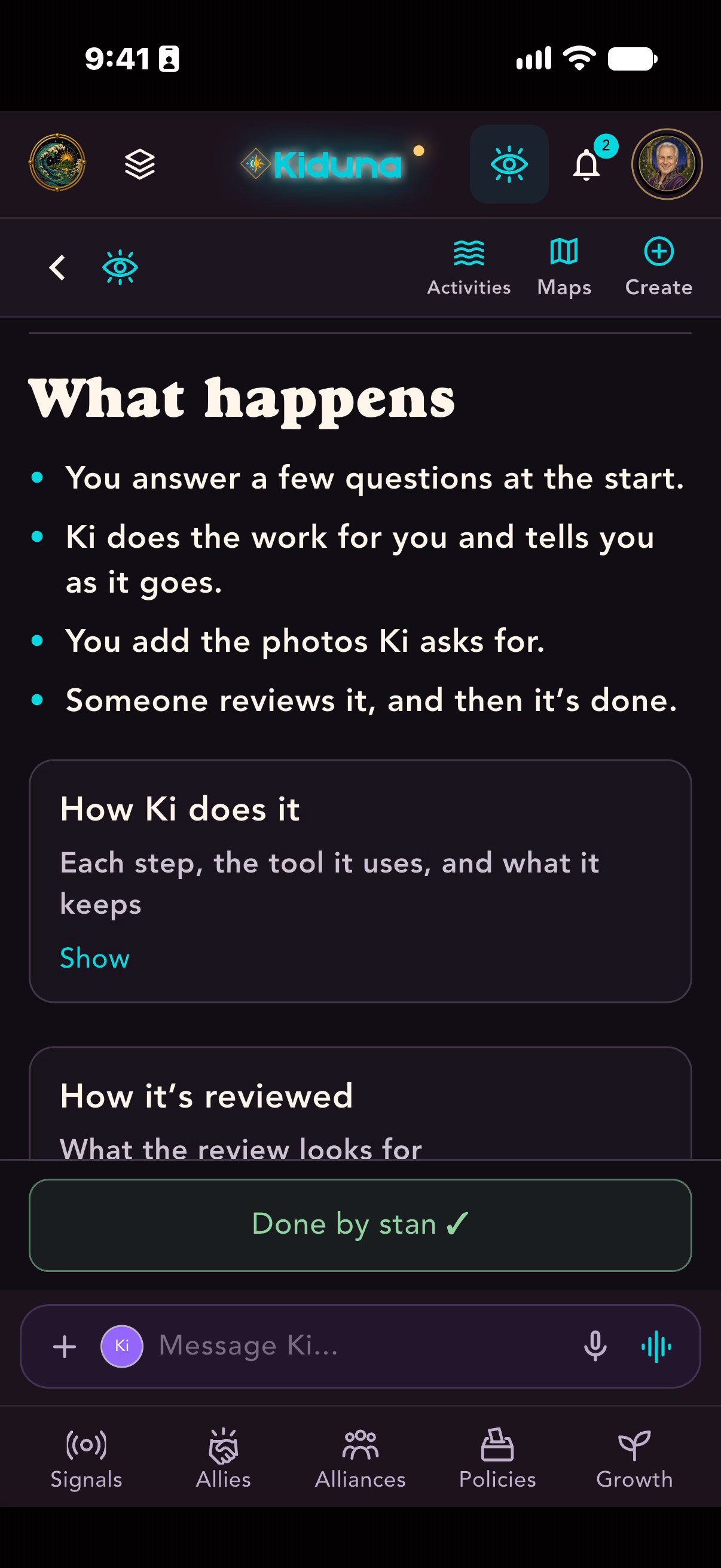 K022 supporting screen