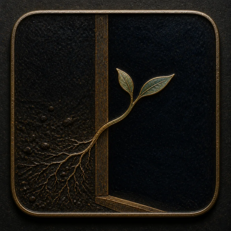 Initiative hand-worked enamel oracle tile