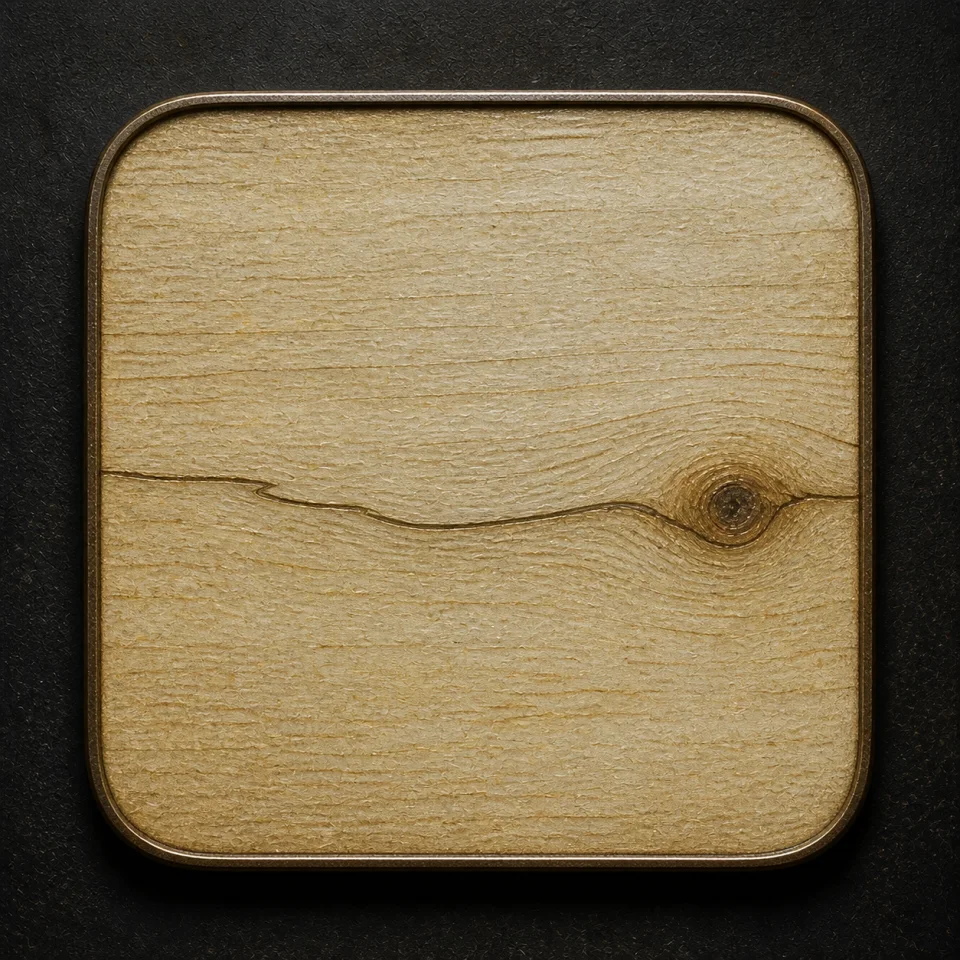 Pu — Simplicity hand-worked enamel oracle tile